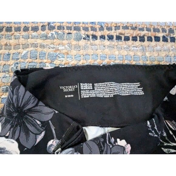 Victoria’s Secret Women’s 10 Incredible Essential Leggings Black Pink Lily - Picture 6 of 7